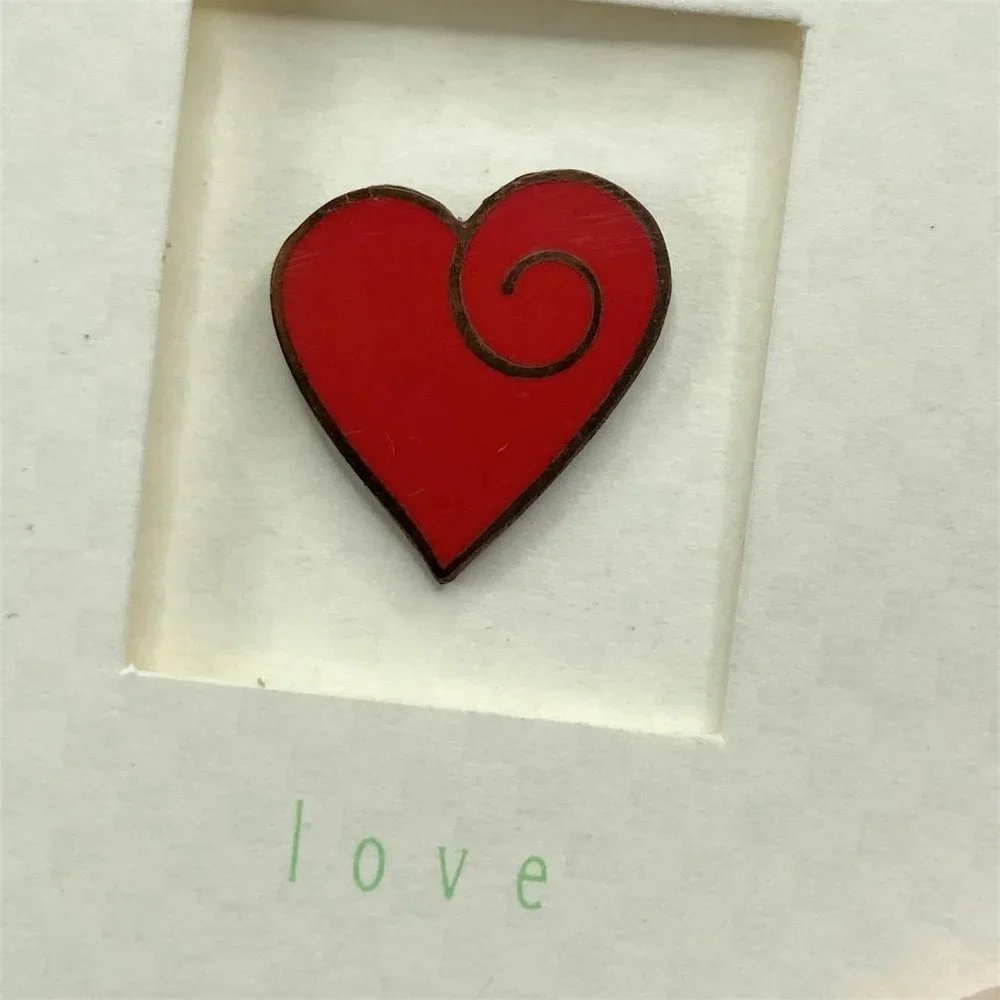 Heart Valentine Earrings and Brooches Enamel Pin